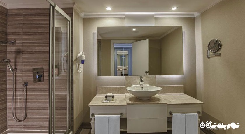 حمام و سرویس بهداشتی اتاق ها